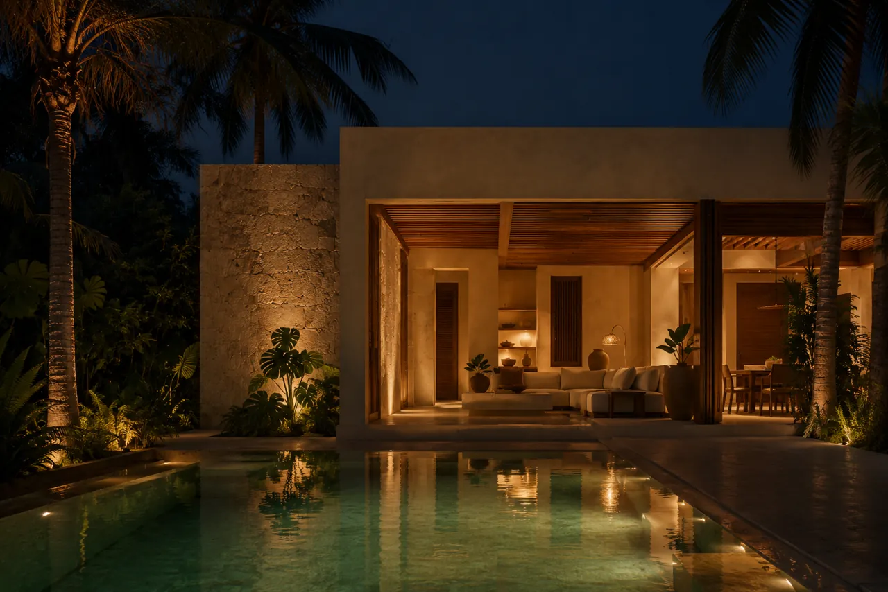Patio Nocturno